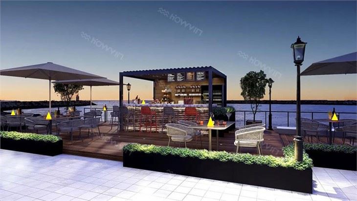 Patio-dekk við Pergola